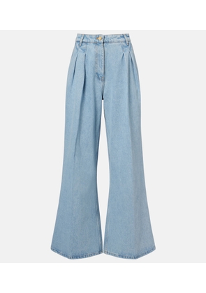 Nina Ricci High-rise wide-leg jeans