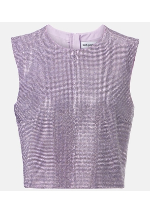 Self-Portrait Chainmail top