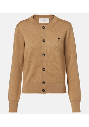 Ami Paris Ami De Cour virgin wool cardigan