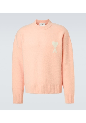 Ami Paris Ami de Cour alpaca and wool-blend sweater