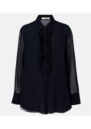Dorothee Schumacher Sheer Dreams silk chiffon blouse