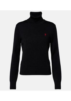 Ami Paris Ami de Cour wool turtleneck sweater