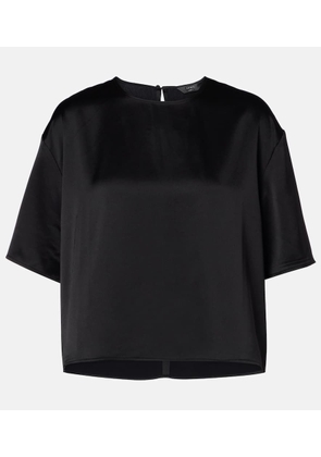 Leset Barb satin T-shirt