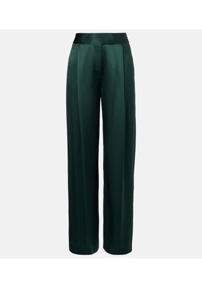 The Sei Silk satin wide-leg pants