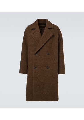 A.Presse Double-breasted wool-blend coat