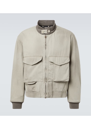 A.Presse Vintage cotton blouson