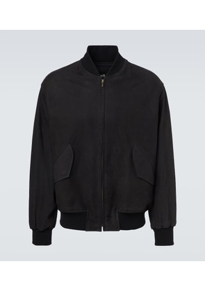 A.Presse Suede blouson jacket