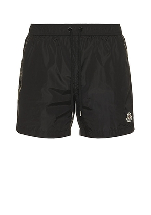 Moncler Swim Shorts in Black - Black. Size M (also in S).