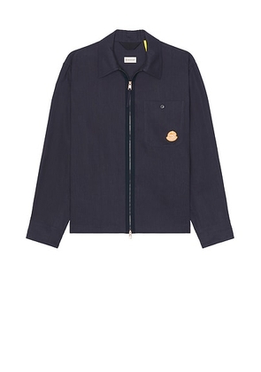 Moncler Genius X Gilga Farm By Donald Glover Shirt in Navy - Navy. Size 50 (also in 52).
