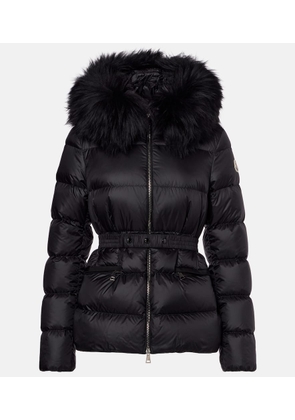 Moncler Boed shearling-trimmed down jacket