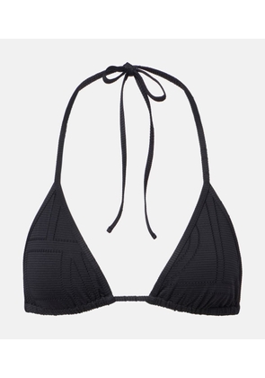 Toteme Monogram pointelle bikini top