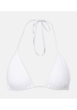 Toteme Monogram pointelle bikini top