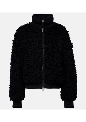 Moncler Genius x EE72 by Edward Enninful wool-blend down jacket