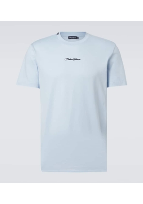 Dolce&Gabbana Logo cotton jersey T-shirt