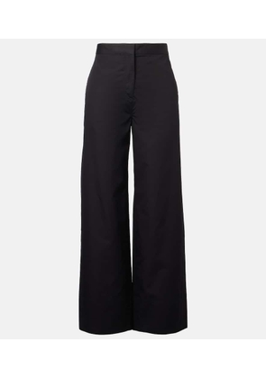 Toteme Wide-leg cotton pants