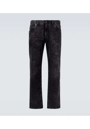 Dolce&Gabbana Mid-rise straight jeans