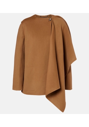 Altuzarra Dak caped wool-blend coat