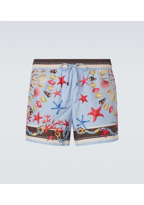 Dolce&Gabbana Printed swim trunks