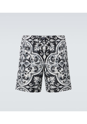 Dolce&Gabbana Majolica swim trunks