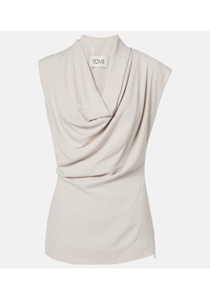 Tove Nuala draped top