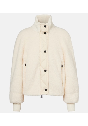 Moncler Grenoble Ayles virgin wool-trimmed down jacket