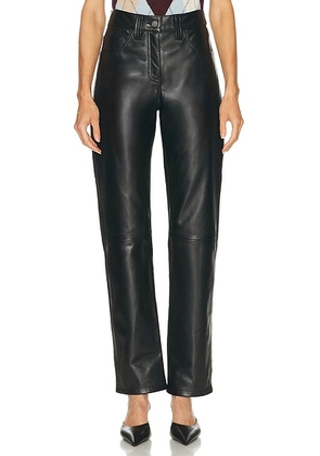 KHAITE Callum Pant in Black - Black. Size 2 (also in ).