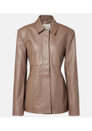 Tove Magda leather jacket