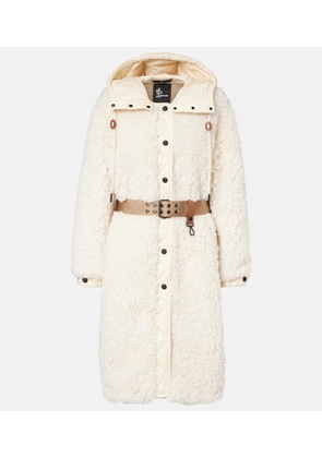 Moncler Grenoble Blavet hooded teddy down coat