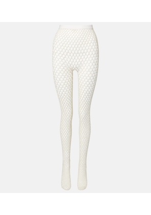 Wardrobe.NYC RHW Web wool-blend tights