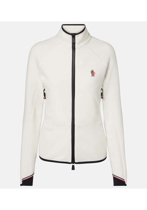 Moncler Grenoble Fleece zip-up cardigan