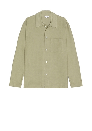 Norse Projects Jorn Double Face Shirt in Clay - Sage. Size S (also in ).