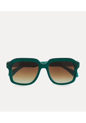 Vivienne Westwood Harley Sunglasses Acetate Green  Men