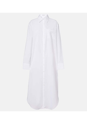 The Frankie Shop Helena cotton shirt dress