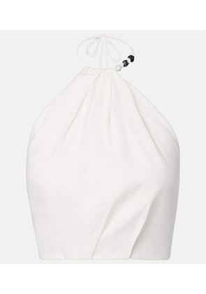 SIR Azura halterneck cotton top