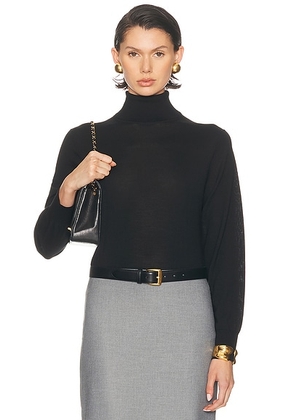 NILI LOTAN Gambetta Sweater in Black - Black. Size L (also in XS, S).
