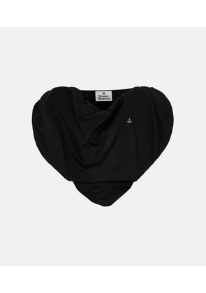 Vivienne Westwood Heart Top Cotton Black 40 Women