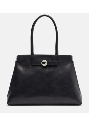 Coperni Swipe embellished leather tote bag