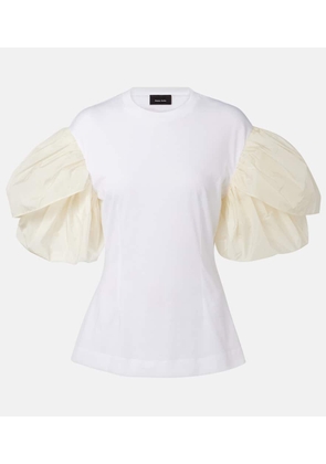 Simone Rocha Puff-sleeve cotton jersey T-shirt
