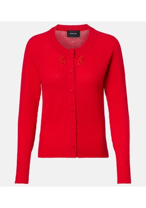 Simone Rocha Embellished cashmere cardigan