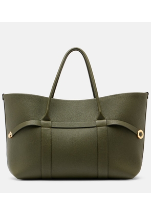 Loro Piana Ghiera Large leather tote bag