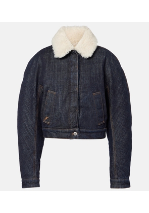 Jacquemus Denim blouson jacket
