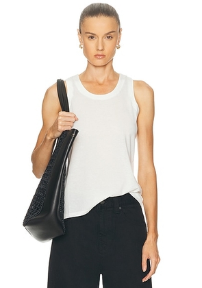 KHAITE Ishe Top in White - White. Size M (also in ).