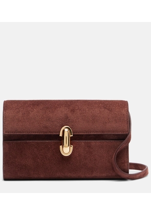 Savette Symmetry Mini suede shoulder bag