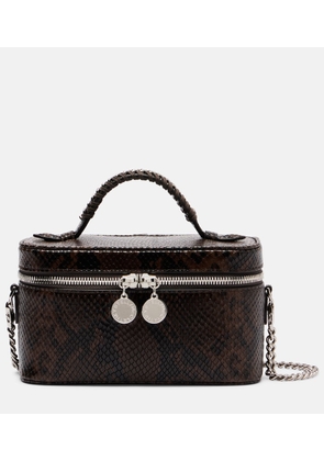Stella McCartney Falabella Small snake-effect pouch
