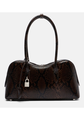 Stella McCartney Ryder Medium snake-effect shoulder bag