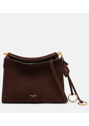 Alaia Le Click Small suede shoulder bag