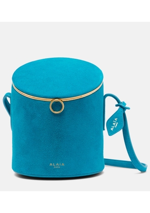 Alaia La Canette Small suede bucket bag