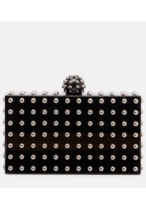 Aquazzura Cosmic Mini studded clutch