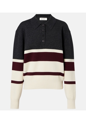 Rohe Wool and cashmere polo sweater
