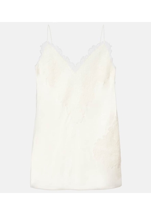 Rohe Lace-trimmed satin camisole